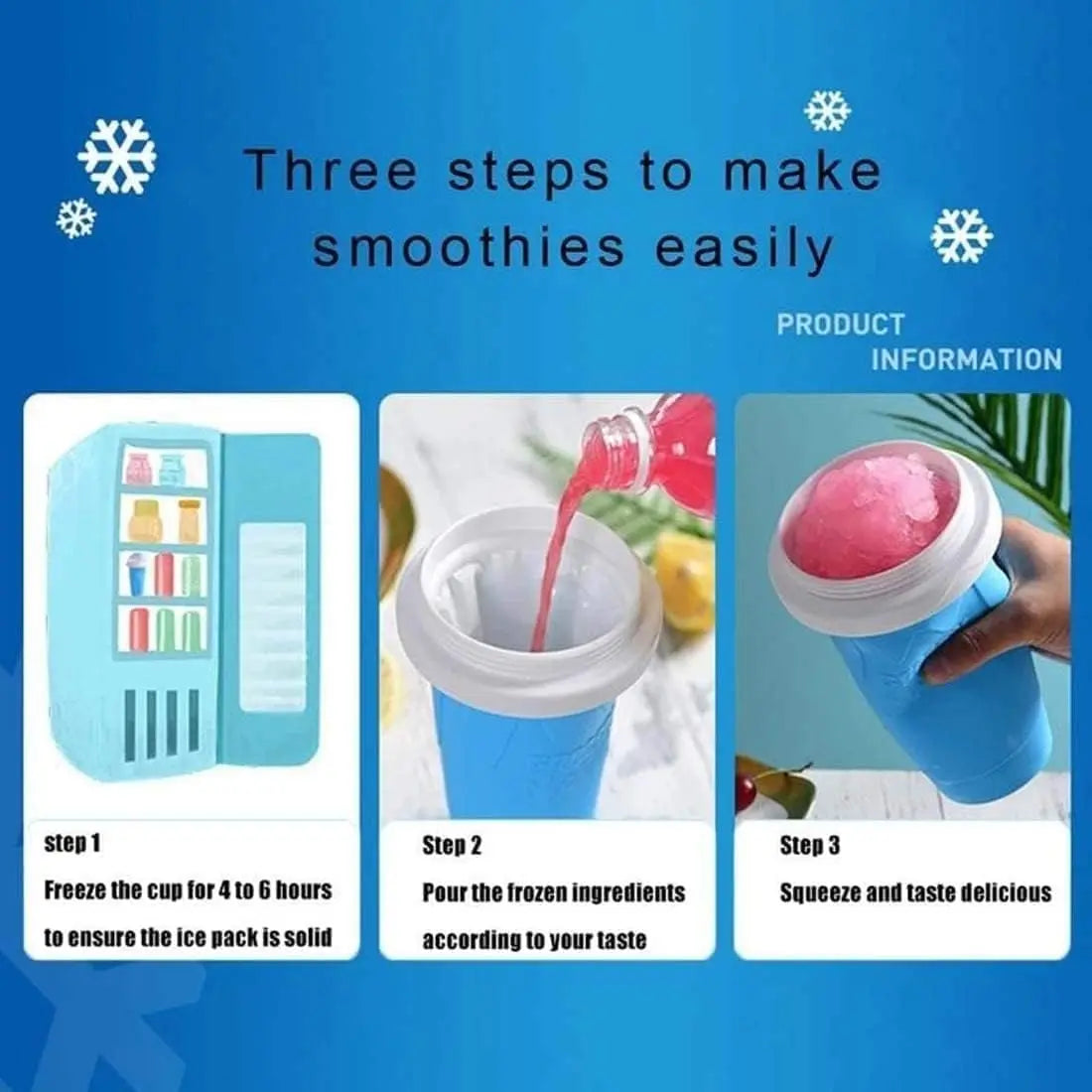 Instant Slushy Maker Cup