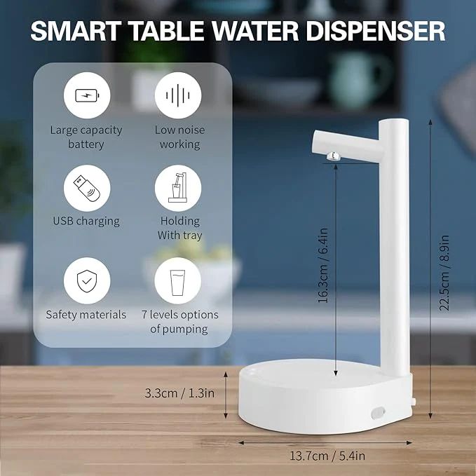 Portable Electric Water Dispenser / موزع مياه كهربائي محمول