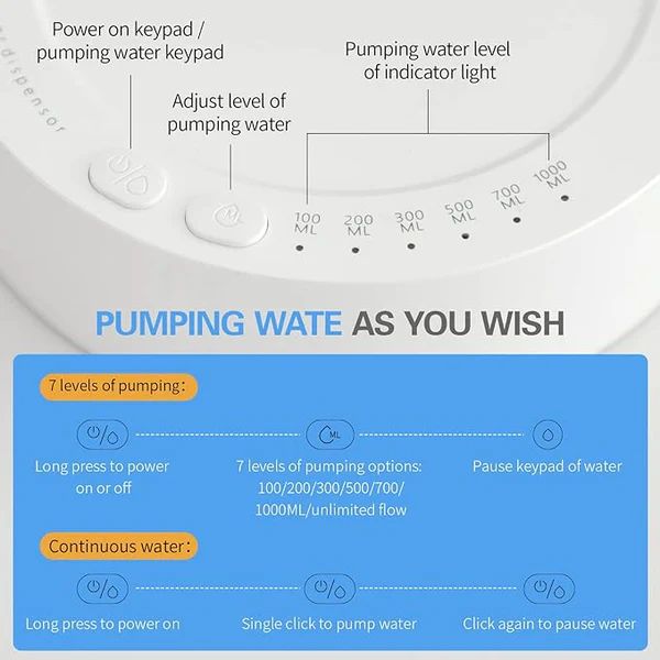 Portable Electric Water Dispenser / موزع مياه كهربائي محمول