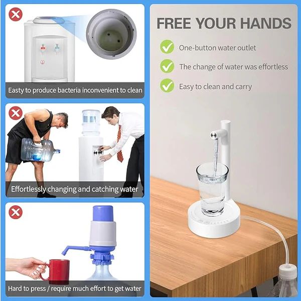Portable Electric Water Dispenser / موزع مياه كهربائي محمول